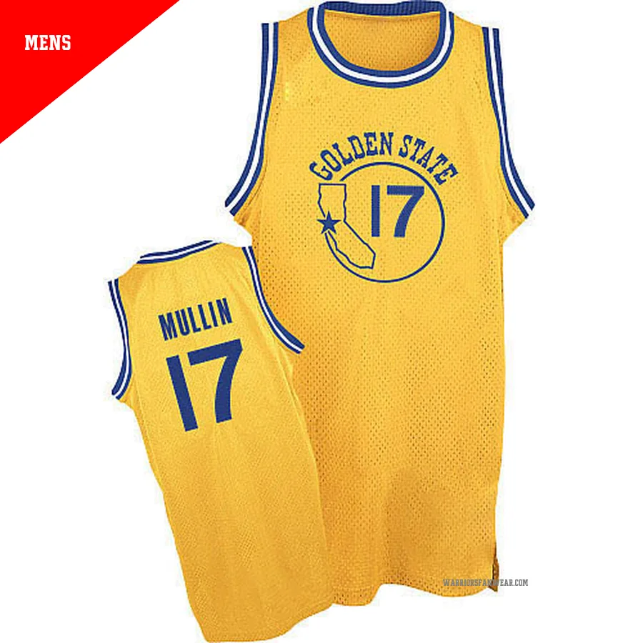 Chris Mullin Warriors Jersey | Swingman, Fast Break, Authentic