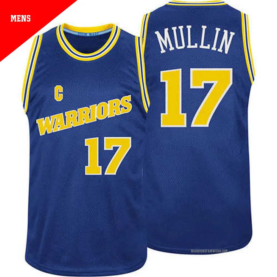 Chris Mullin Warriors Jersey | Swingman, Fast Break, Authentic